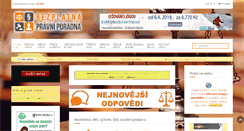 Desktop Screenshot of bezplatnapravniporadna.cz